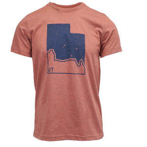 Rustic State Of Utah T-Shirt